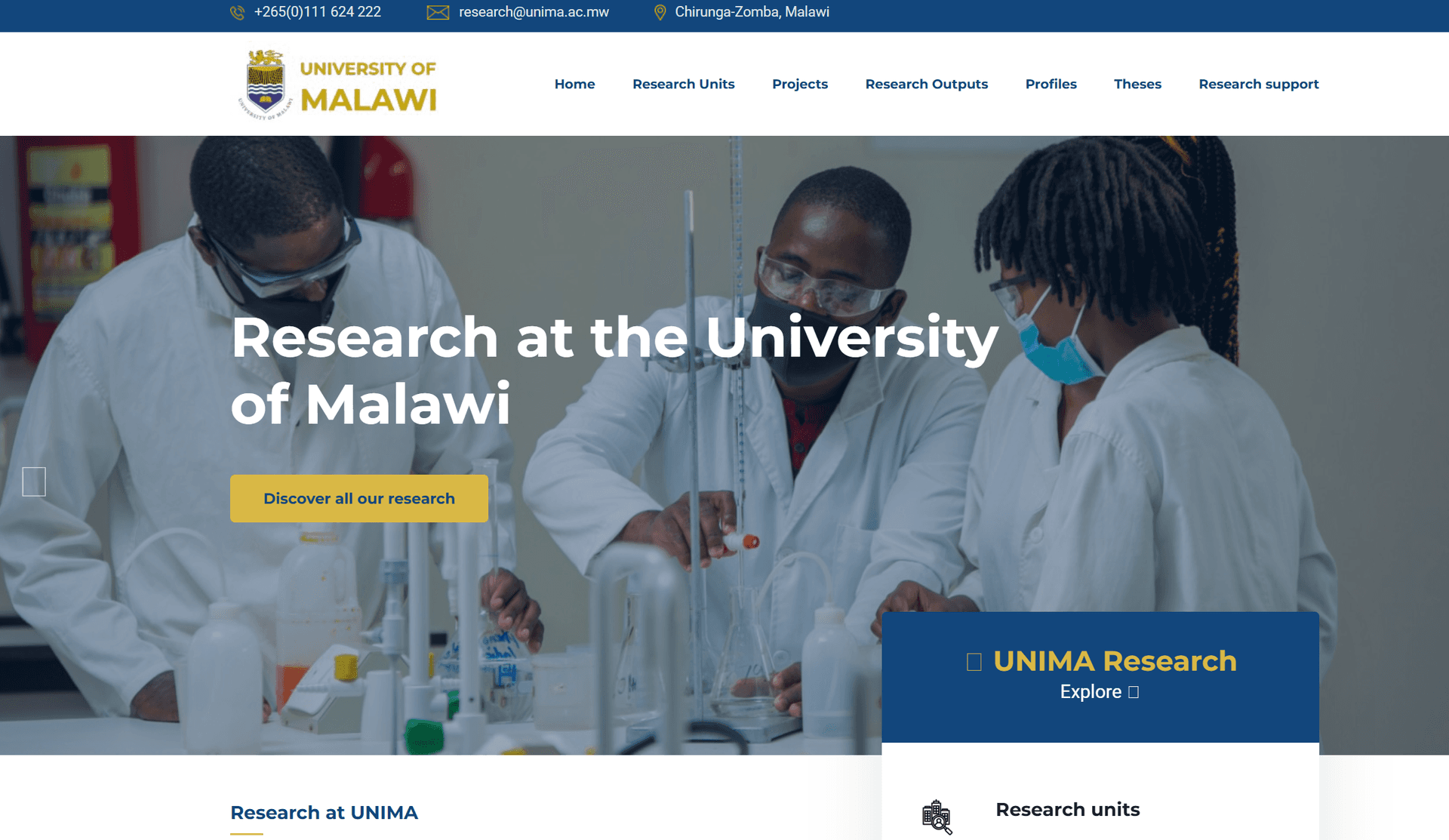 UNIMA Research Digital Repository